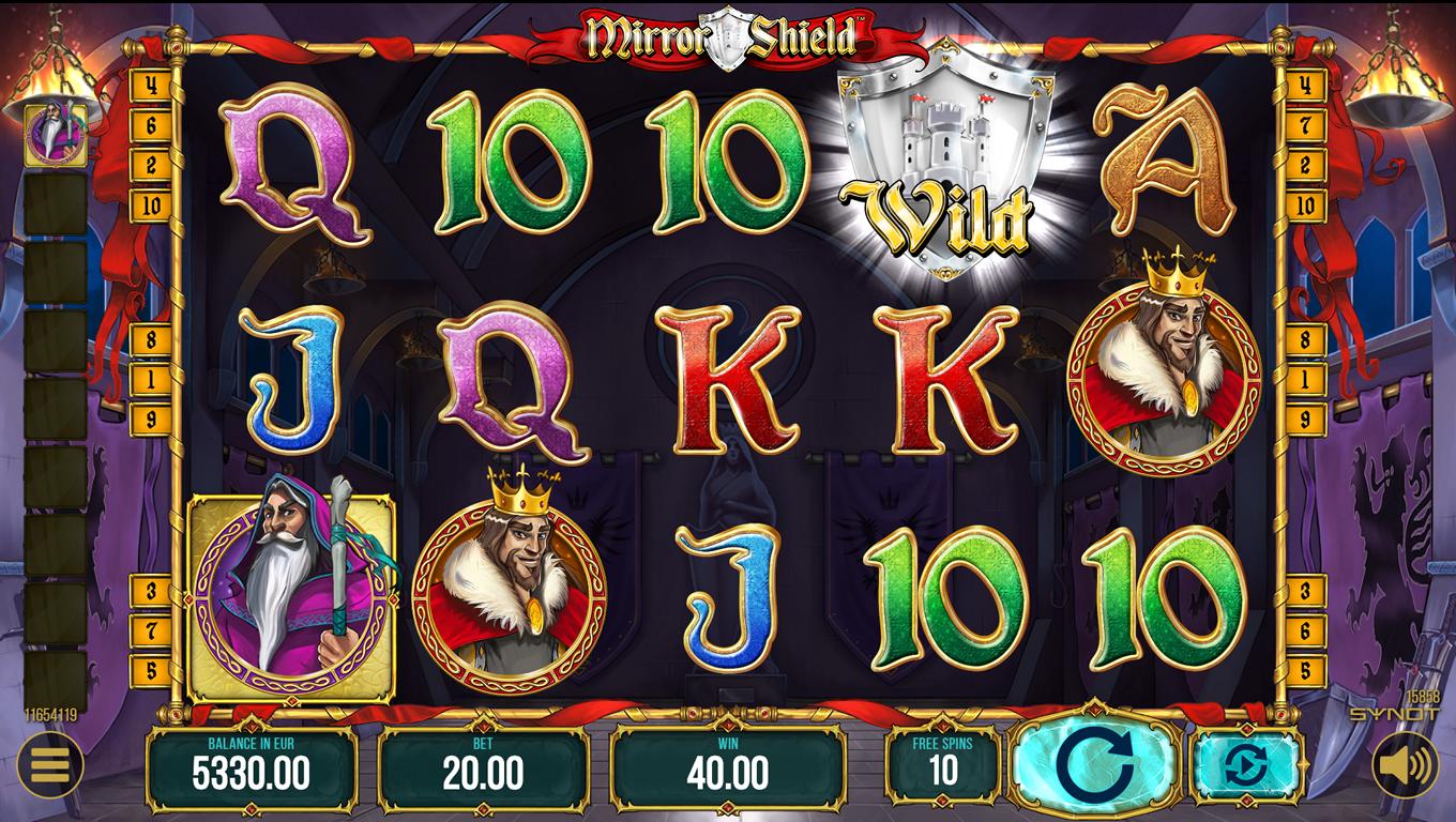 MIrror Shield Slot von Synot Games