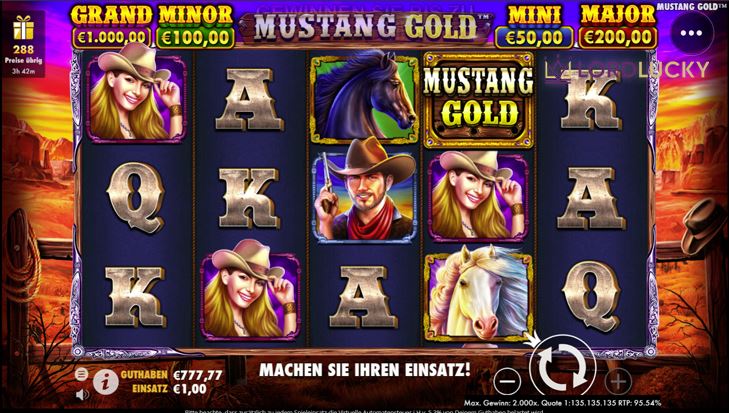 Online Slot Mustang Gold