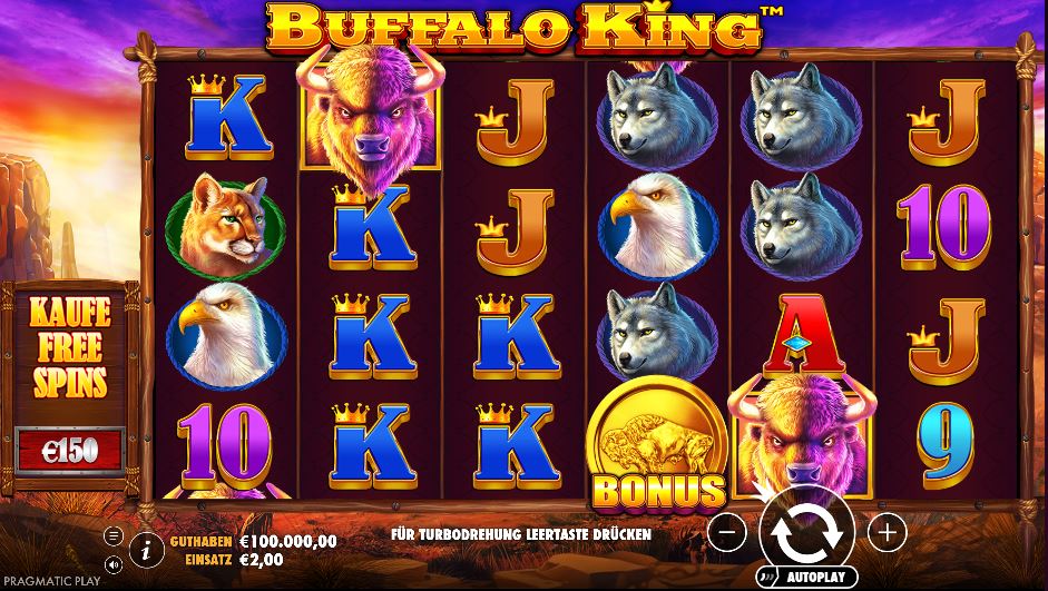 buffalo king playtable