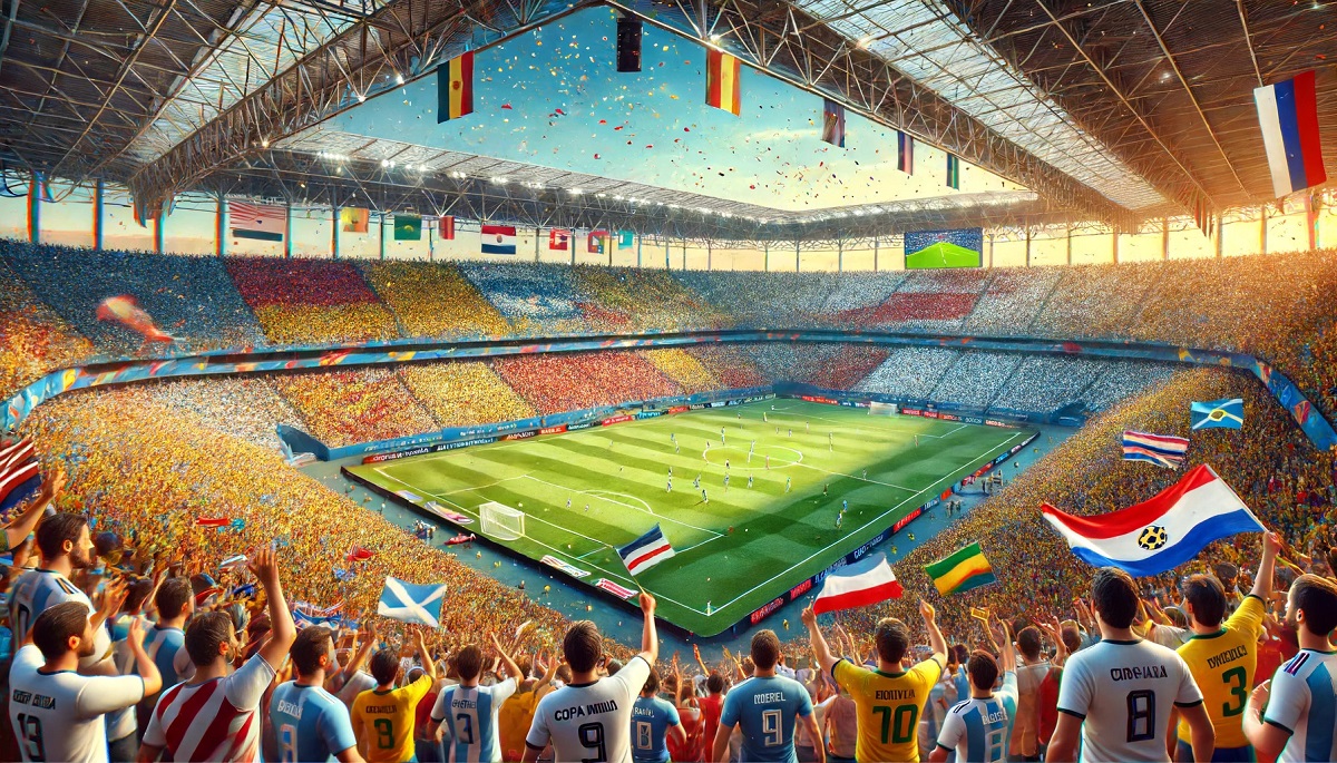 Stadion der Copa America - KI generiert